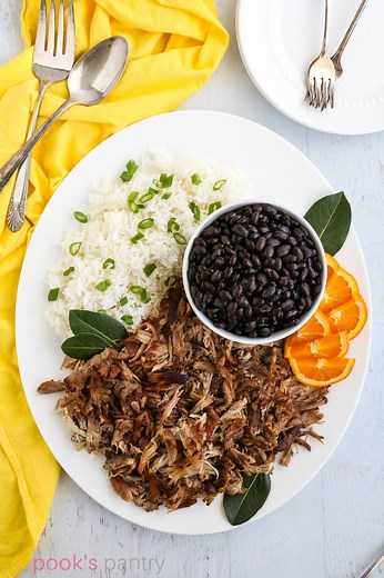 Slow roasted Cuban pulled pork recipe