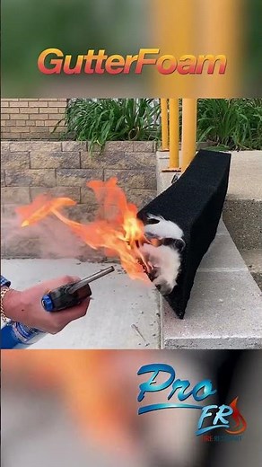 Fire Resistant - GutterFoam