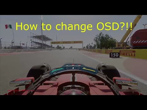 F1 25 How to change OSD display
