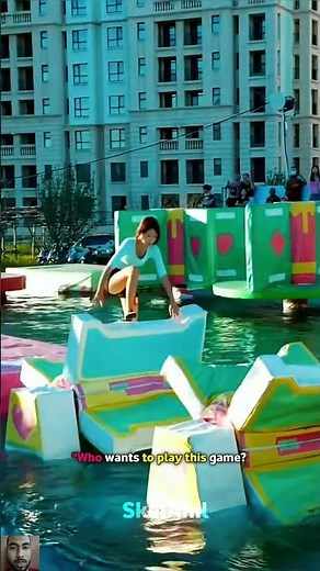 Can She Beat This INSANE Water Obstacle Course? 😱