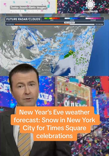 New Year's Eve 2026 Weather Forecast in New York City