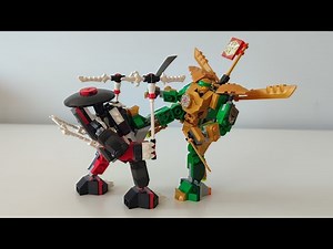 LEGO Ninjago - 71781 - Lloyd’s Mech Battle EVO - Speed Build -