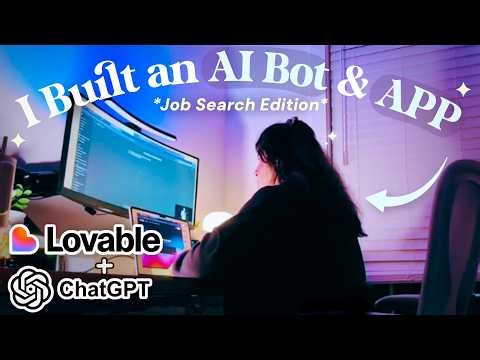 Creating a career strategist bot as a busy mom | Cozy night in the life