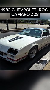 1983 Chevrolet Iroc Camaro Z28. #chevrolet #camaro #chevy #cars | USA OLD CARS.