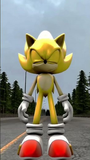 Sonic and Super Sonic vs Shadow x Silver x Knuckles.