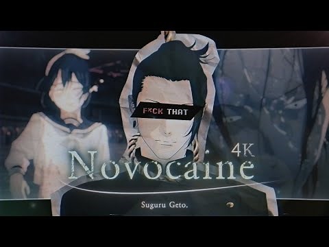 Suguru Geto [ AMV | EDIT ] - Novocaine | 4K