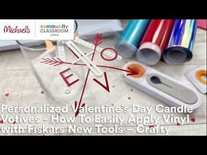 Online Class: How To Easily Apply Vinyl with Fiskars New Tools – Crafty Lumberjacks | Michaels