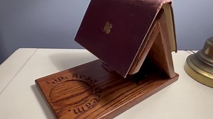 Personalized Oak Wood Book Holder and Tablet Stand for the Book Lover - Etsy