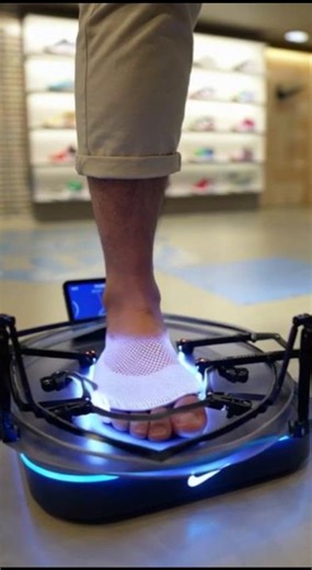 Nike automatic custom shoe making machine