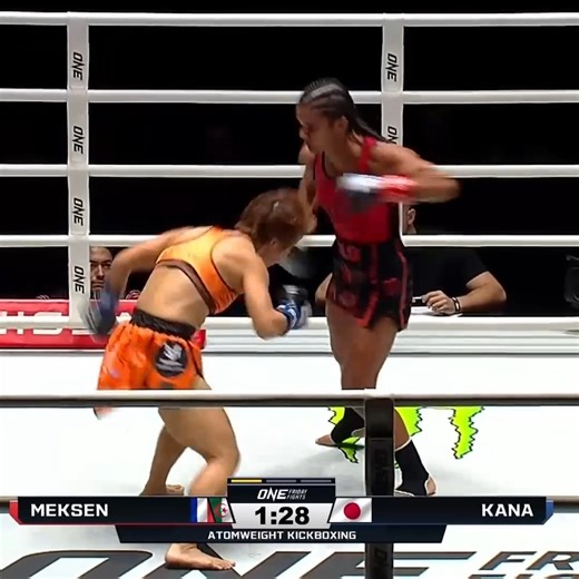 182K views · 983 reactions | Kickboxing MASTERCLASS 壘 Anissa Meksen spoils former K-1 World Champion Kana's ONE debut en route to an impressive unanimous decision win! #ONEFridayFights92 | ONE Championship | Facebook