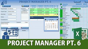 Hello My Friends, In this week’s Part 6 of the Project Manager based on your fantastic suggestions I have added brand new Task Completion, Notes & Task Type fields and a ton more. In this Amazing Training you will learn ☑️ Use Data Mapping to Sync fields to database ☑️ Create a custom slicer from scratch ☑️ Use Conditional Formatting on alternate rows ☑️ Use MOD 2 to find Odd & Even Rows ☑️ ..and much, much more When you are ready to skyrocket your freelancing career and finally land the jobs th