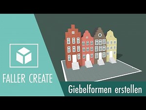 FALLER CREATE Tutorial – Konstruktion eines Giebels