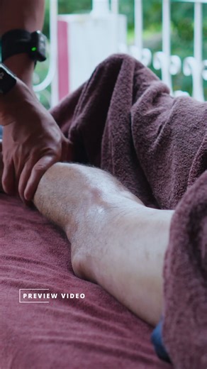 Deep Tissue Back Therapy ASMR | No Talking. DAY 13 Part2 Treatment lower back pain.