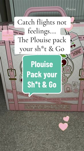 Catch flights not feelings with the Plouise pack your sh*t & go bundle! @PLOUISE #plouise #plouisesale #springsale #tiktokmademebuyit