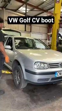 2003 VW Golf CV Boot Replacement – Start to Finish in 2 Mins!