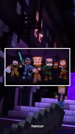 Has anyone ever played Minecraft Story Mode? #minecraft #minecraftbuilding #story #ancientbuilder