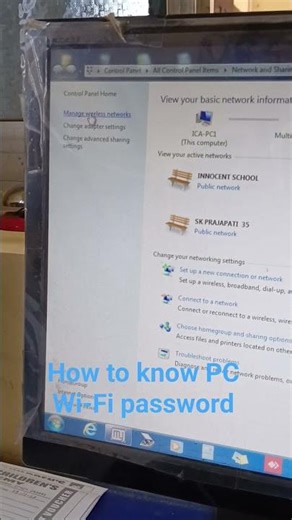 how to know your PC Wi-Fi password