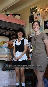 Did you know that some rooms on campus hold up to five residents? Check out this room in Carter Hall to see what it's like living in the tower! #CovenantCollege #DormTour | Covenant College