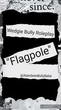 Wedgie Bully Roleplay "Flagpole"