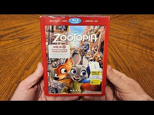Zootopia Home Video #3 - Target Exclusive Blu-Ray
