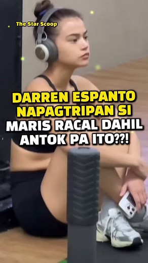 3.6M views · 10K reactions | Darren Espanto napagtripan si Maris Racal! Inaatok pa ng dumating sa gym? #MarisRacal #DarrenEspanto | The STAR Scoop | Facebook
