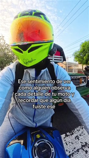 Ese sentimiento al mostrar tu moto