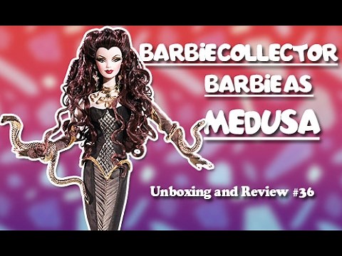 [Barbie Collector] Barbie as Medusa - Unboxing and Review #36