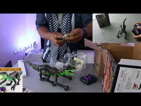 Unboxing and Setting Up the Dinosaur Remote Control Dinosaur T Rex Toy