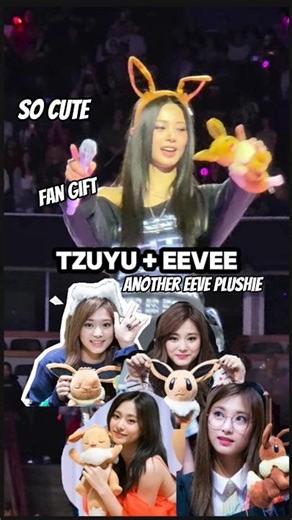 Tzuyu + Eevee = TOO MUCH CUTENESS 🥹💙