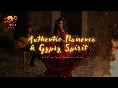 1 Hour of Authentic Flamenco & Gypsy Spirit 🔥 | Andalusian Guitar, Passionate Dance – Sunset Tone