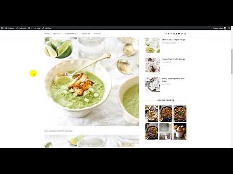 How To Start A Food Recipe Blog? Recipe Blogging Tutorial by Soledad WordPress Theme