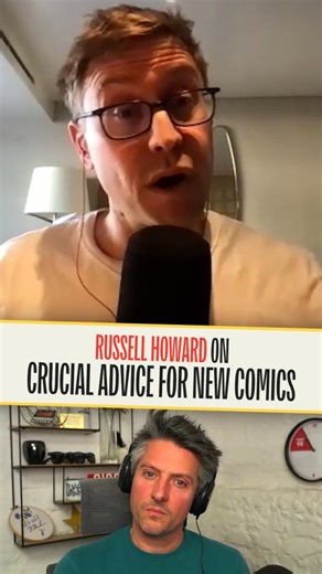 The Comedian's Comedian Podcast with Stuart Goldsmith on Instagram: "Russell Howard on the pressure new comics now face! 🔎 The Comedian's Comedian Podcast #russellhoward #russellhowardsgoodnews #newcomedian"