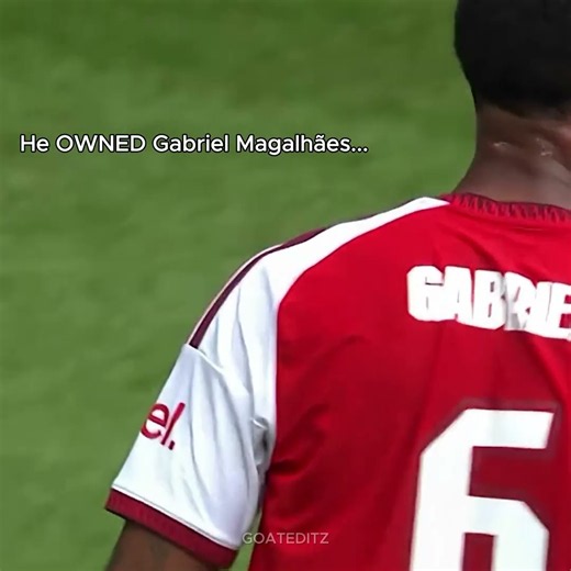 Gabriel Magalhães STRUGGLED Against Haaland☠️🔥