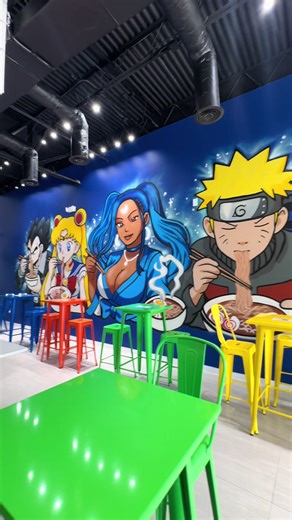 Moonlight Miso is so good! - - - I love the concept, customer service was amazing, affordable, music & games were great. Def will be coming back for different ramen flavors 😋 #houston #houstoneats #houstonfoodie #htx #anime