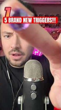 5 BRAND NEW ASMR TRIGGERS!!! 😛