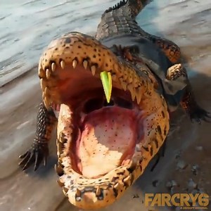 101M views · 119K reactions | A friendly reminder that yes, you CAN pet the crocodile in Far Cry 6.  | Ubisoft Canada | Facebook