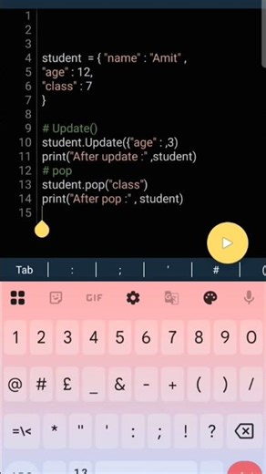 Python Dictionary update(), pop(), clear() | Easy Example# pop#clear#update #momcodessimple