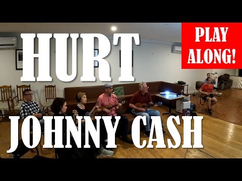 Johnny Cash - Hurt - Ukulele Play Along (7 Chords)