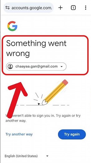 Gmail Login Something Went Wrong Problem ✅ Something Went Wrong Google Acoount Recovery ⁨‪@AppFixi‬