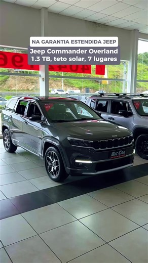 7 lugares, muito luxo e tecnologia de ponta! O Jeep Commander Overland 2023 é o SUV que a família merece 👨‍👩‍👧‍👦 Confira no vídeo todos os diferenciais desse modelo. Disponível por R$ 178.900 💎 Entre em contato com nossos vendedores e agende um test drive 🚙 #Carro #Veículos #BigCar #CarrosSeminovos