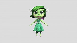 Disgust (Inside Out) - Download Free 3D model by Guilherme Navarro (@guinavarro.al)
