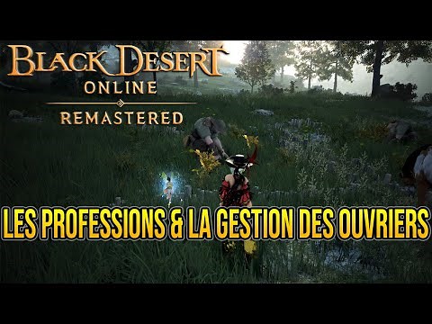 [FR] Black Desert Online : Les professions de vie et la gestion des ouvriers