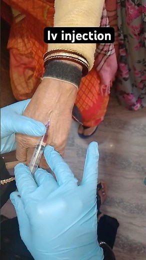 Iv injection
