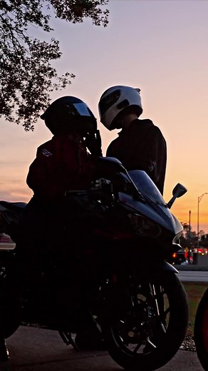 Romantic Motorcycle Couple | Love Bike Couple Goals
