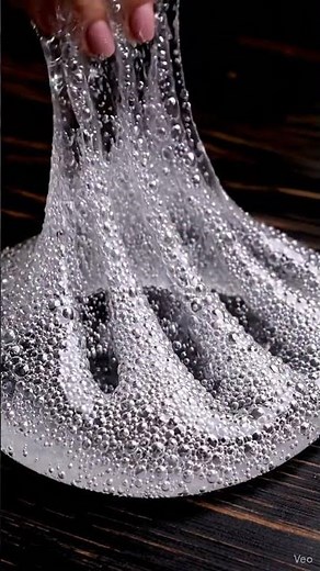 Transparent Slime Kneading ASMR | Deep Soft Squish Sounds | Relaxing No Pop Slime