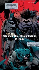 Who Are The Three Ghosts Of Batman ? #shorts #comics #batman #DC #dccomics #dcuniverse | COMIC NEXUS