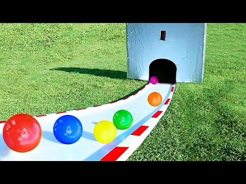 Marble Run Race ASMR The Steel Tower