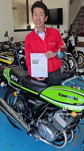 #カワサキ #旧車 #バイク #kh #kh400#2スト#千葉県 #市川市 #シイナモータース #バイク好き #キャブレター #東京リベンジャーズ #スズキ #ヤマハ #ホンダ #バイク好き #z400fx #cbx400f