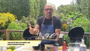 Do you know the difference between male and female eggplants? And how to tell which one you're buying? 🍆 #SymonDinners with Michael D. Symon > Saturdays at 12|11c | Food Network