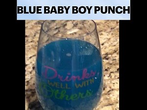 Blue Baby Boy Punch